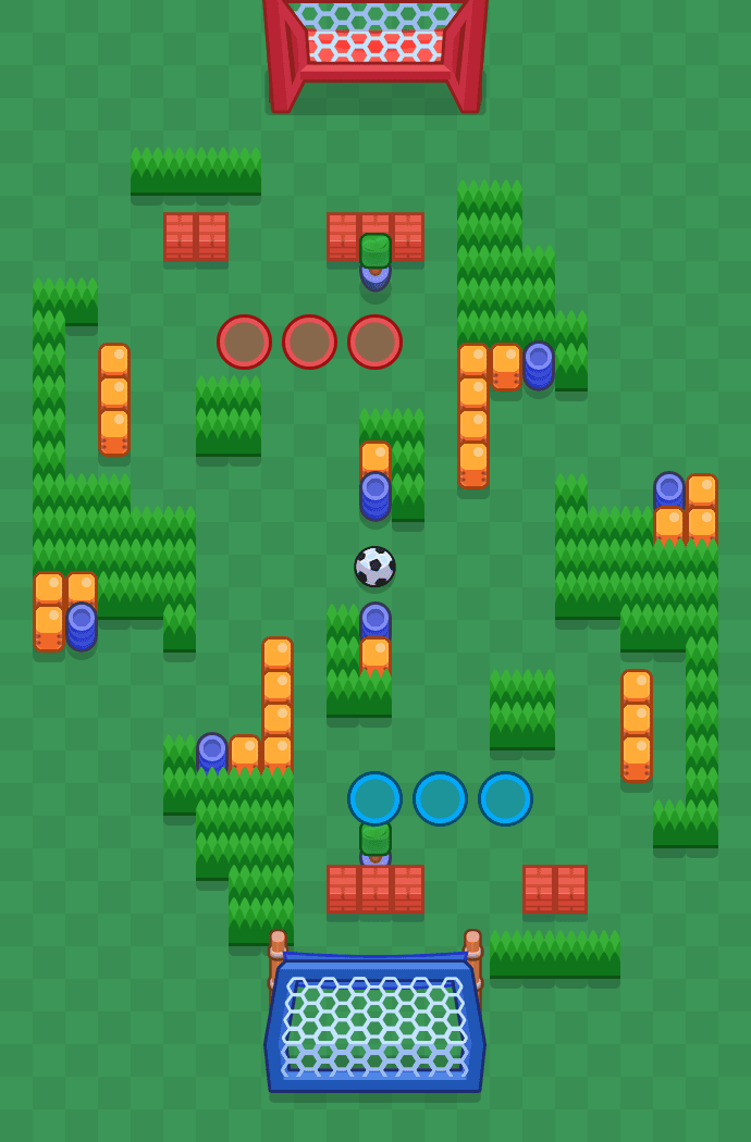 Brawl Ball map
